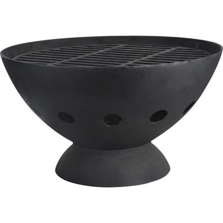 Eldkorg - FANCY FLAMES - 55 cm - Gjutjärn - Dubbel funktion