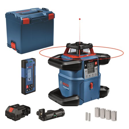 Bosch GRL 600 CHV Rotasjonslaser med mottaker, Laserinstrumenter