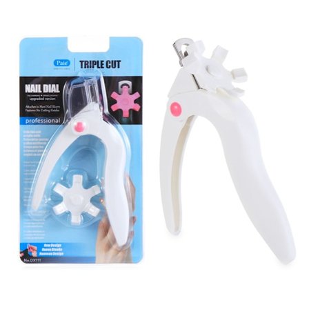 Falsk Nail Tip Cutter Akryl Nagelsax Manikyr Tips Cutter - high quality