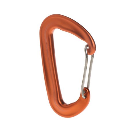 Aluminiumlegering D-ring Karbinhakar Clip D Shape Gate Small Keychain Karbinhake Clip Outdoor Camping Mini Lock Snap Hook