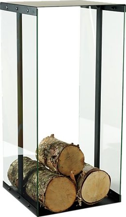 INVITE Vedstabler i Stål og Glass