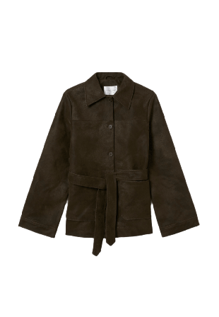 Carin Wester Jacka i mockaimitation YVIS Jackor Brun 40