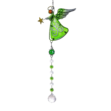 Utomhus vindspel, ängel vindspel, utomhusdekoration, presenter till barn, mammagåvor, tacksägelsegåva, unika vindspel, minnesvindspel