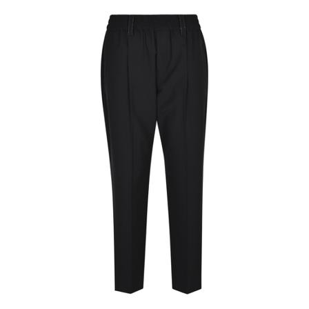 Brunello Cucinelli Straight Bukser Sort, Dame Bukser