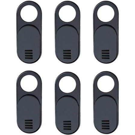 Webcam-etui, kameradæksler, 6-pak tynde laptop-kameradæksler til laptop, tablet, smartphone