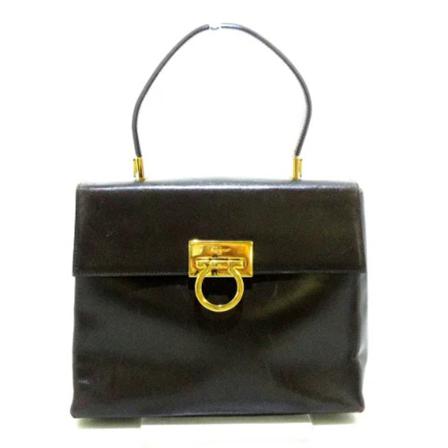 Salvatore Ferragamo Pre-owned Pre-owned Håndtaske Sort, Herre Vintage Tasker, Størrelse: ONE Size
