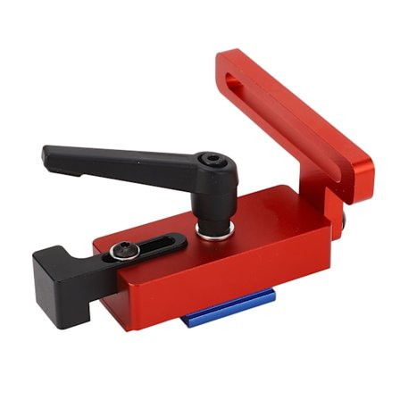 Aluminiumlegeringssporstopper med let greb, slidstærk, præcis 45 graders sporstopper