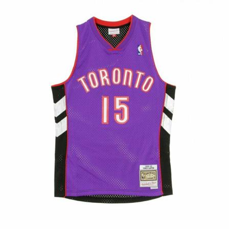 Mitchell & Ness, Swingman Jersey Vince Carter No 15 1999-00 Torrap Road Paars, Heren, Maat:S