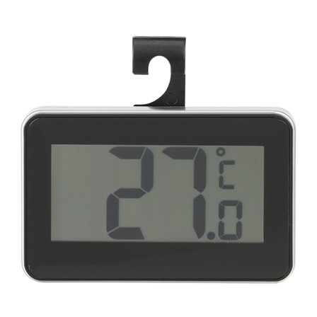Høy nøyaktighet vanntett elektronisk termometer for kjøleskap kjøleskap temperatur svart