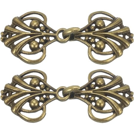 Kappeknapper, Sy på Kroge og Øjer Vintage Kappeknapper, Sweater Sjal Krave Cardigan Spænder