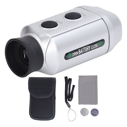 Golf Rangefinder Batteridrevet Golf Range Finder Avstandsmåler Meter 1000 Yard 7X