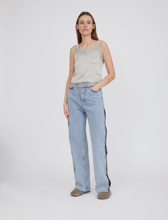 H2O Fagerholt Double Lace Top - Cream - L