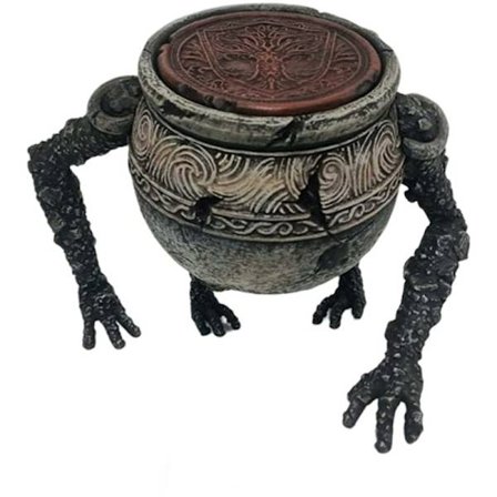 Elden Ring Pot Boy Statyer med inbyggda LED-lampor, Elden Ring Merchandise Pot Figurer Bordslampa Present till Spelfantaster