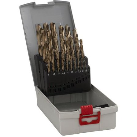 Bosch HSS-Co Metallborsett 25 deler, Maskintilbehør & forbruk