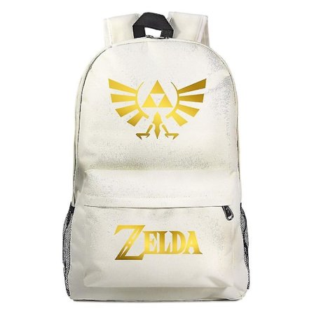 Zelda Kingdom Tears Skolesekker med trykk - Unisex hverdagsryggsekker for grunnskole- og ungdomsskoleelever