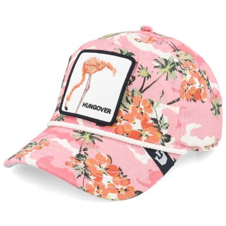 Goorin Bros. - Rosa adjustable Keps - Randy Souse Git Salty Rim Pink A-Frame Adjustable @ Hatstore