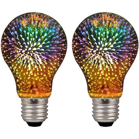 Håndmalet keramisk træ, 18,8 cm forudbelyst bordplade juledekoration med topstjerne og flerfarvede pærer, vintage fyrretræsbatteri