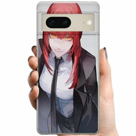 Google Pixel 7 Tpu Mobilskal Makima Chainsaw Man