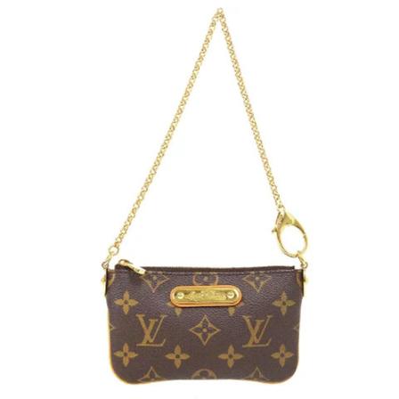 Louis Vuitton Vintage, Pre-owned Leather handbags Bruin, Dames, Maat:ONE Size,Canvas