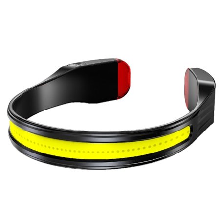 COB+LED rødt og hvitt lys innebygd batteri TYPE-C lading COB