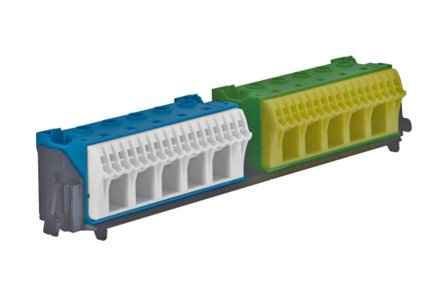 Hager GZ30S Jordskinne for Gamma 13 moduler, Elfordeling & strømforsyning