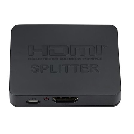 Mini HDMI-splitter én inn to ut 1 inn 2 ut HDMI-bryter hd video s