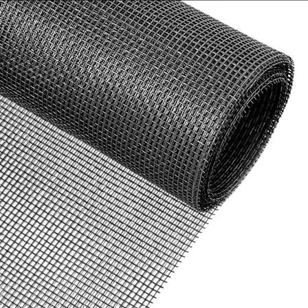 ING Yleiskäyttöinen hyttysverkko ikkunaan - 100 x 300 cm - Harmaa