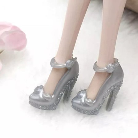 1/6 Doll Shoes High Heels Shoes 4 4