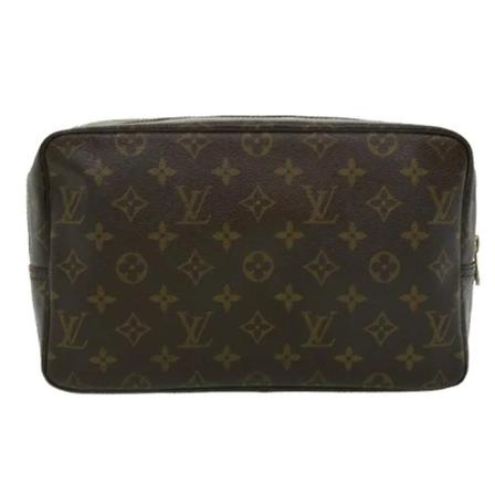 Louis Vuitton Vintage, Brown Canvas Louis Vuitton Trousse Toilette Bruin, Dames, Maat:ONE Size