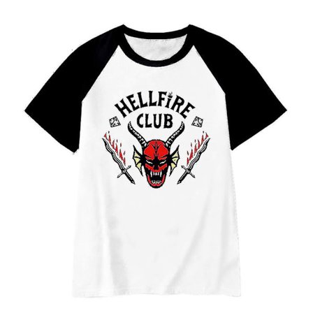 5-10 År Børn Stranger Things Sæson 4 Hellfire Club Eddie Kortærmet T-shirt Gaver
