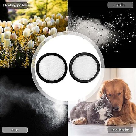 5 stk. filtre rengjøring erstatning Hepa filter (med rengjøringsbørste) passer til P8 støvsuger S