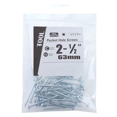 100 stk træskruer selvskærende skrue Firkantet drevhoved