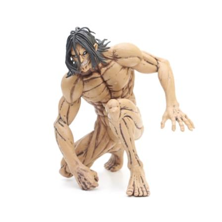 IC 16 cm Attack on Titan Eren Yeager Giant Muscle Kneeling Figur
