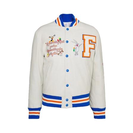 Family First Bomber Jacka vit, Herr, Herr, Storlek: M