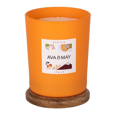 AVA & MAY Candele Sicilia 180g - Candela Profumata