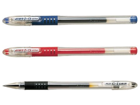 PILOT Gelpenna G-1 Grip 0,5 svart - Lyreco - Kontorsmaterial - Pennor - Gelpennor
