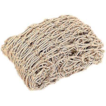 Naturligt stödnät av jute för klätterväxter