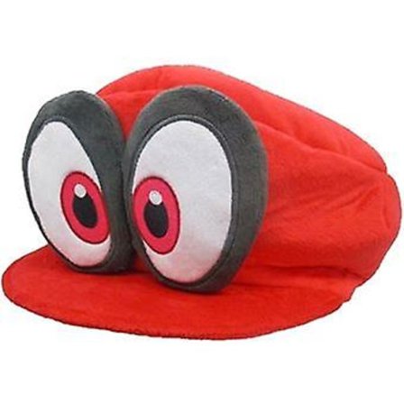 Mössa - Super Mario Odyssey - Plysch 24 Cm