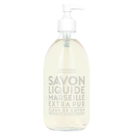 COMPAGNIE DE PROVENCE Liquid Marseille Soap Cotton Flower 495 ml, Skincare, Håndpleje, Håndsæbe