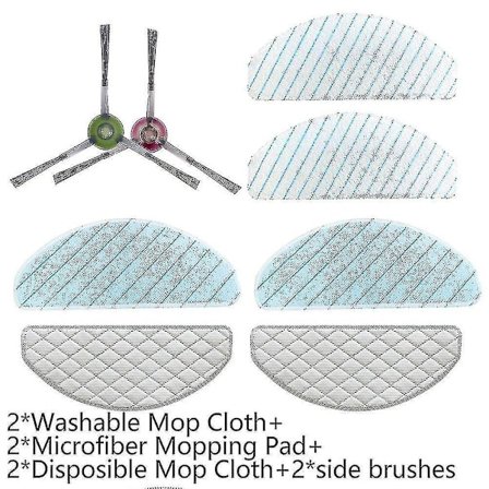 Ecovacs Deebot T9 Aivi T9 Pro Støvsuger Sæt med Sidesk børster