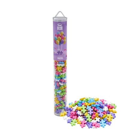 Plus Plus Pastell Färgmix 100 delar