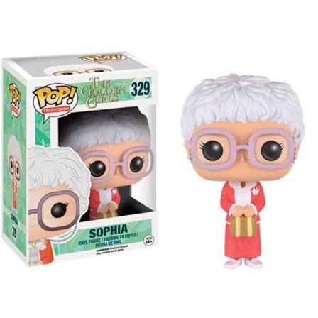 Funko Pop! The Golden Girls: Sophia - FUNKO - Pop! Vinyl - 9 cm - Rosa - Utomhus - Blandat