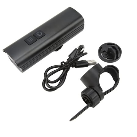 Polkupyörän etuvalo, kaksinkertainen kytkin, sateenkestävä, USB-ladattava pyörän ajovalo yöajoon