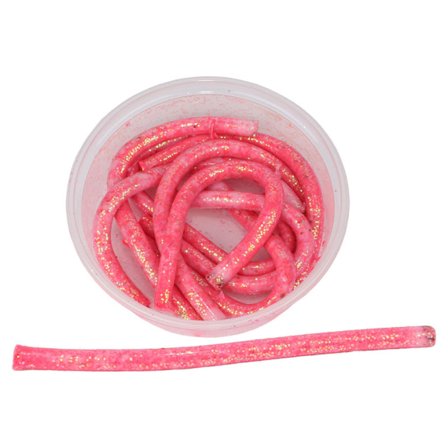 Antiche Pasture Hydro Worms Trout Suspended - Pink Shock