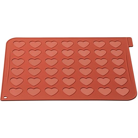 Silikomart Silikonimitta Hjerte Macarons
