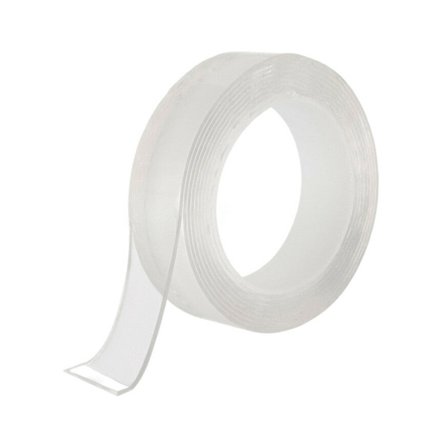 3M Ekstra Stærk Dobbeltklæbende Tape Multi-Purpose Fjernelse Genanvendelig Klar (2 Ruller)