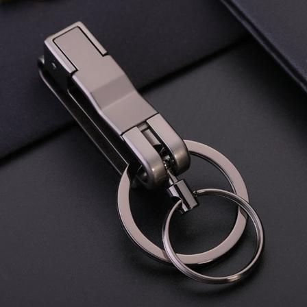 Nøkkelring for bil SORT black