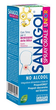 Sanagol Spray Junior Propoli Fragola 20 ml