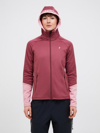 Rider Essentials Midlayer Zip Hood Women