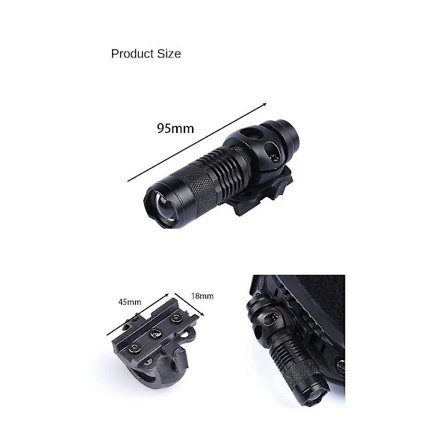 UV LED-ficklampa 365Nm Aluminiumlegering Bärbar UV-ficklampa Zoom Inspektionslampa Husdjursfläck Detec